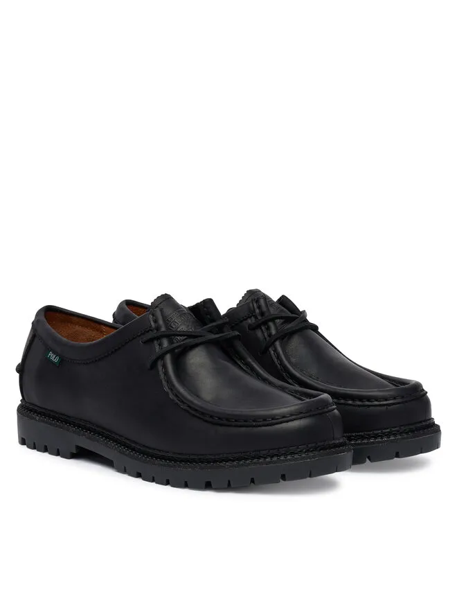 Polo Ralph Lauren Обувь Jett с рифленой подошвой 803945530001 черная — фото 2