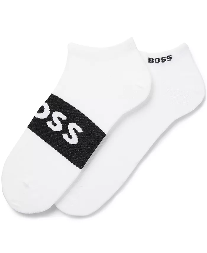 

Мужские носки до щиколотки, 2 пары Hugo Boss, белый