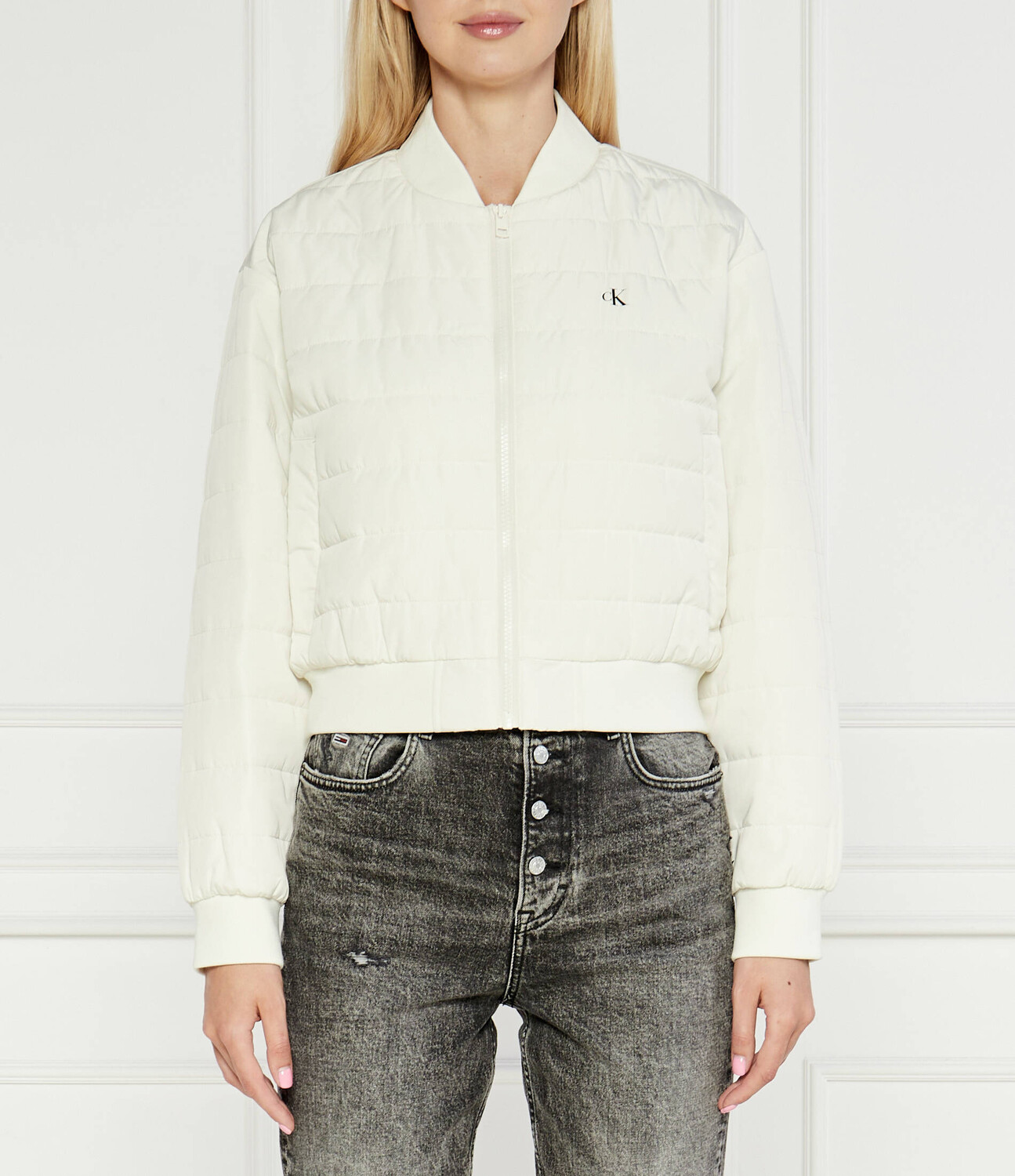 

Куртка CALVIN KLEIN JEANS Regular Fit, белый