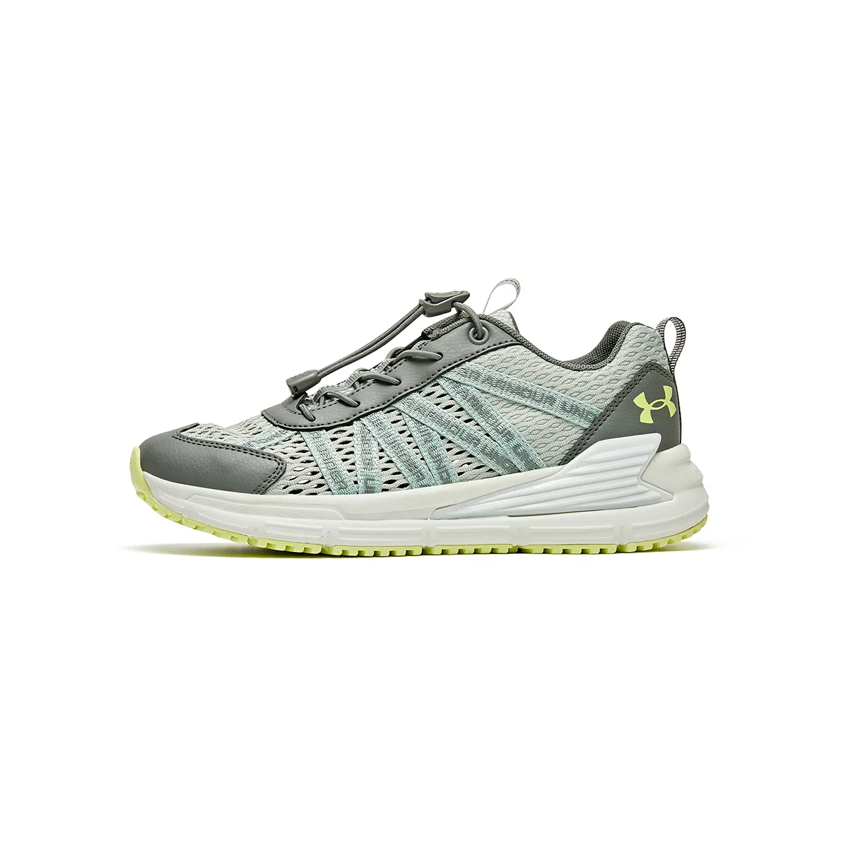 Детские низкие кроссовки Outdoor Collection из искусственной кожи и текстиля Under Armour, светло-зеленый