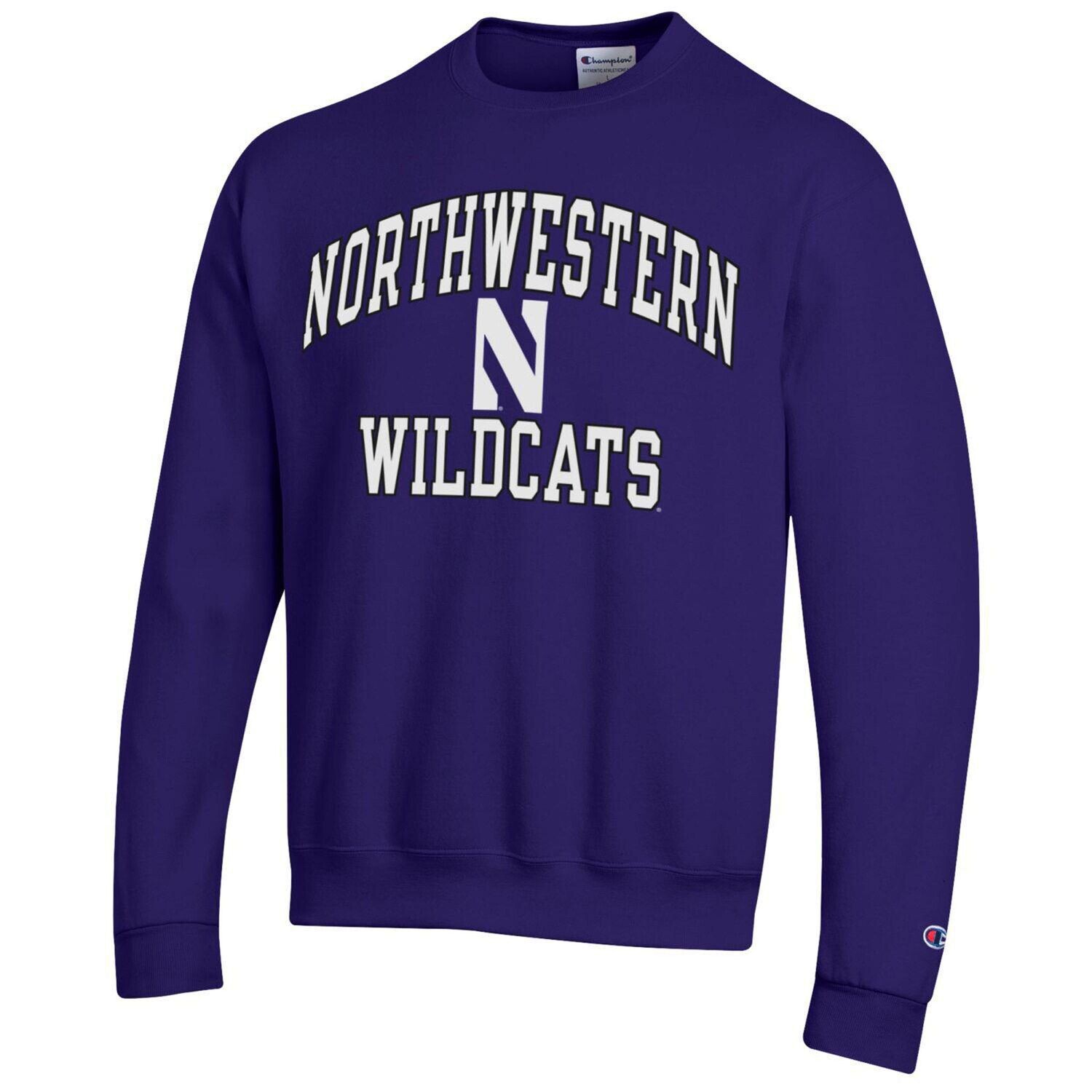 

Мужской фиолетовый свитшот Northwestern Wildcats High Motor Pullover Champion