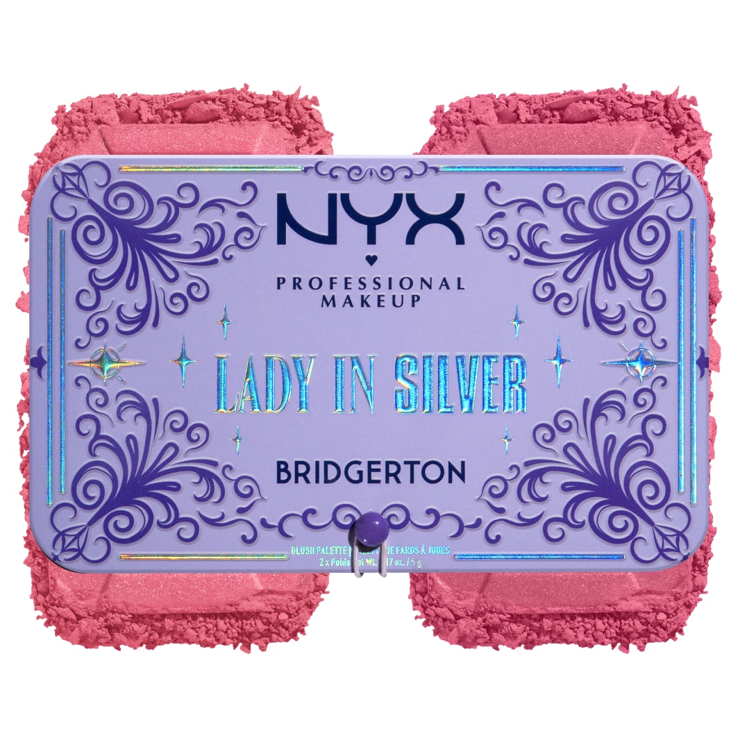 Румяна bridgerton lady in silver blush duo palette“ Nyx Professional Makeup, lady in silver, вес 10 гр. — фото 3