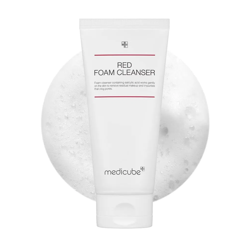 Гель для умывания Medicube — Пенка для глубокого очищения «Red Foam Cleanser» от
