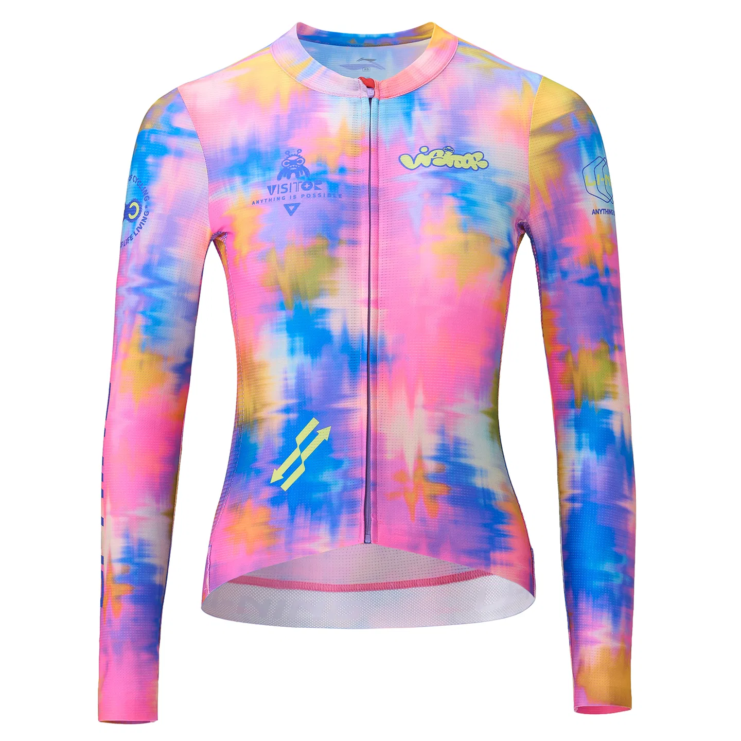 Велосипедная одежда с длинным рукавом Li-Ning Dream Pink