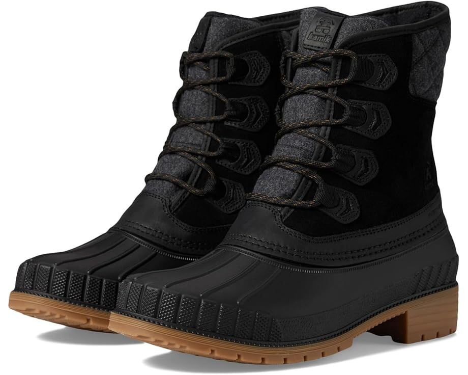 Ботинки Kamik Sienna Mid S, черный