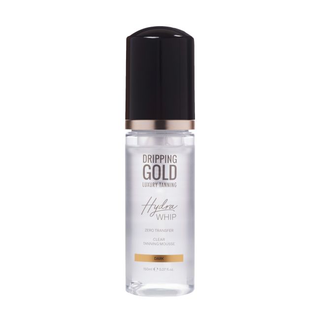

Hydra whip прозрачная темная пена для автозагара Dripping Gold, 150 мл