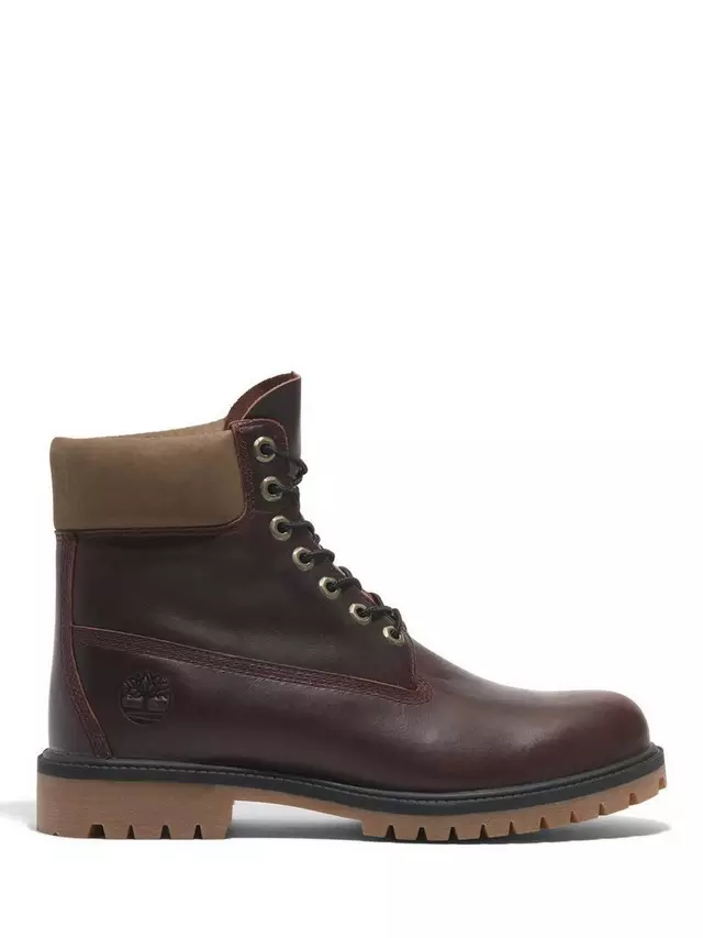 

Ботинки Timberland Heritage Premium 6-Inch Lace Up Waterproof, бордовый
