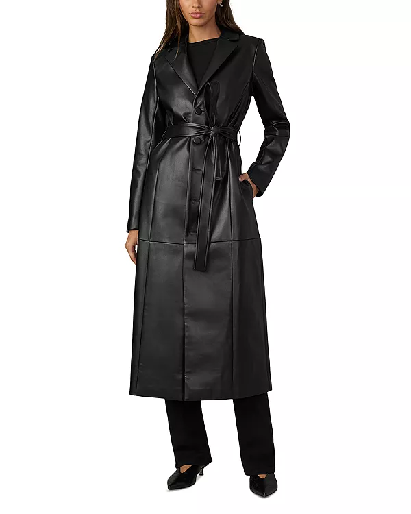 

Пальто из искусственной кожи Joe'S Jeans, черный