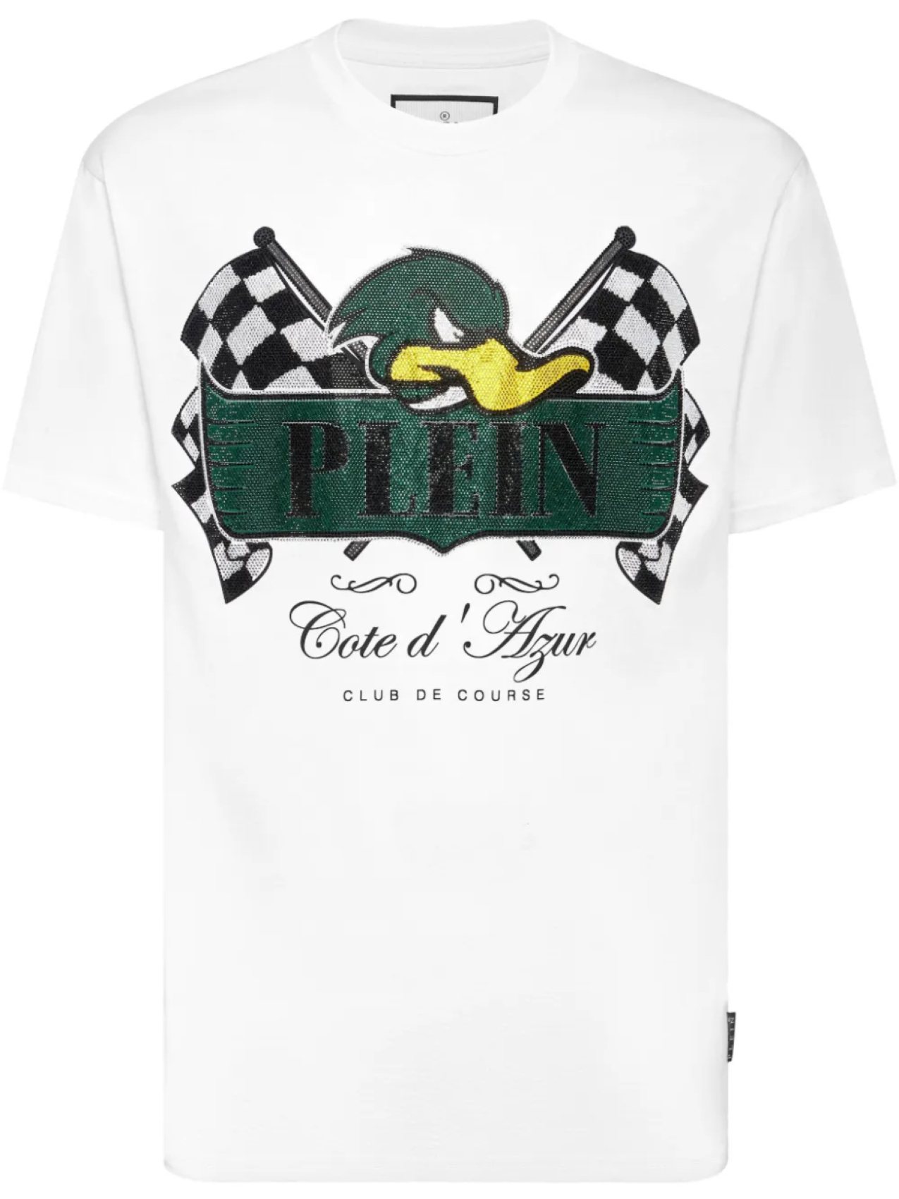 

Футболка с графичным принтом Philipp Plein, белый
