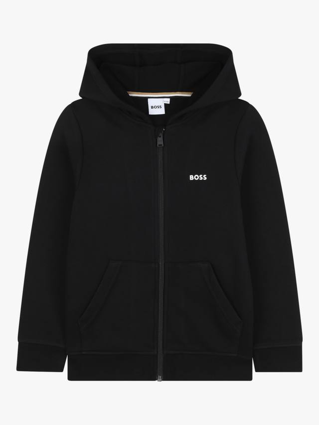 

Детская толстовка с молнией BOSS HUGO BOSS, Black