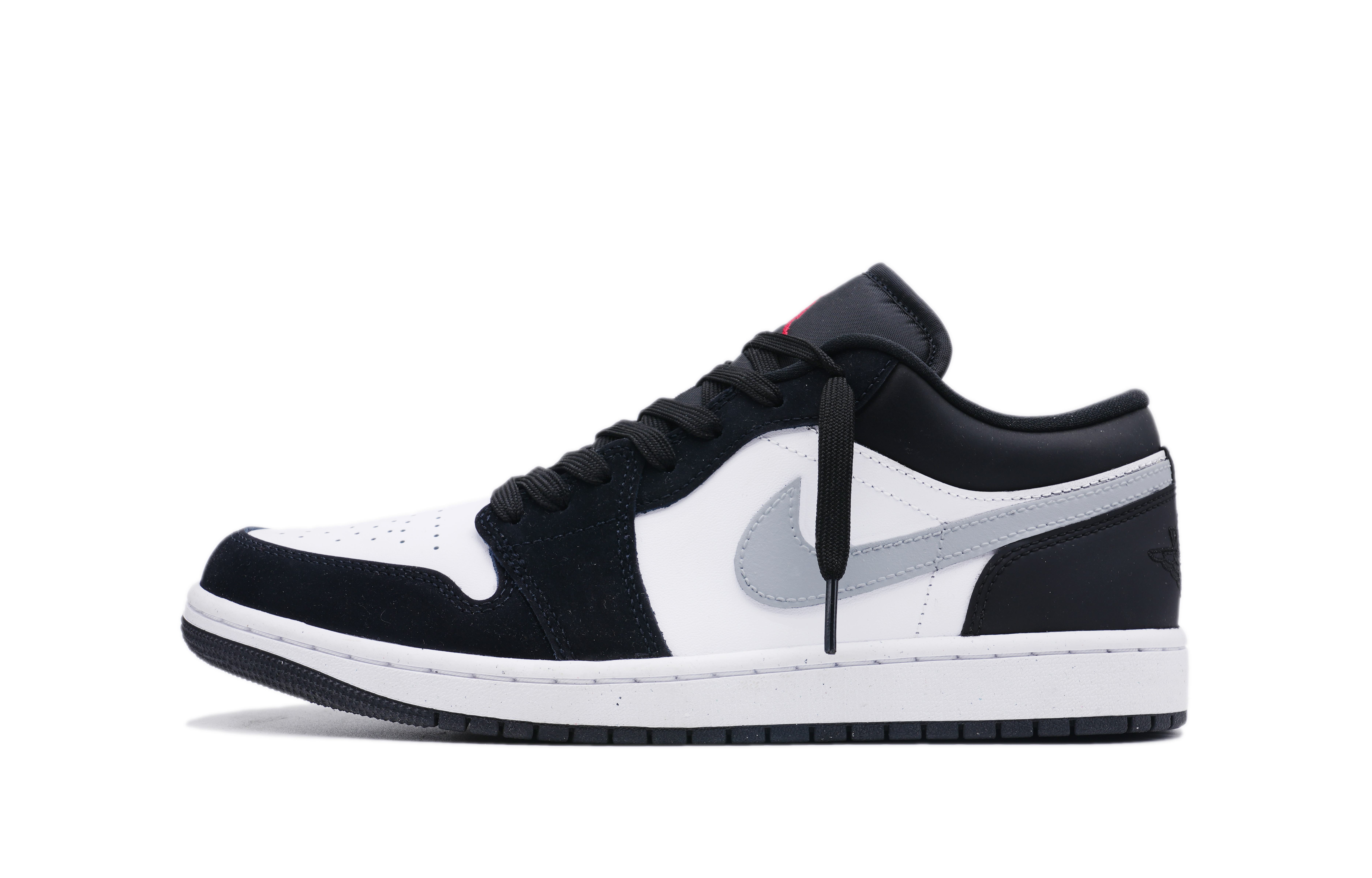 

Jordan Баскетбольные кроссовки Air 1 Anti Slip, износостойкие, низкие, винтажные, мужские, черные, белые, серые