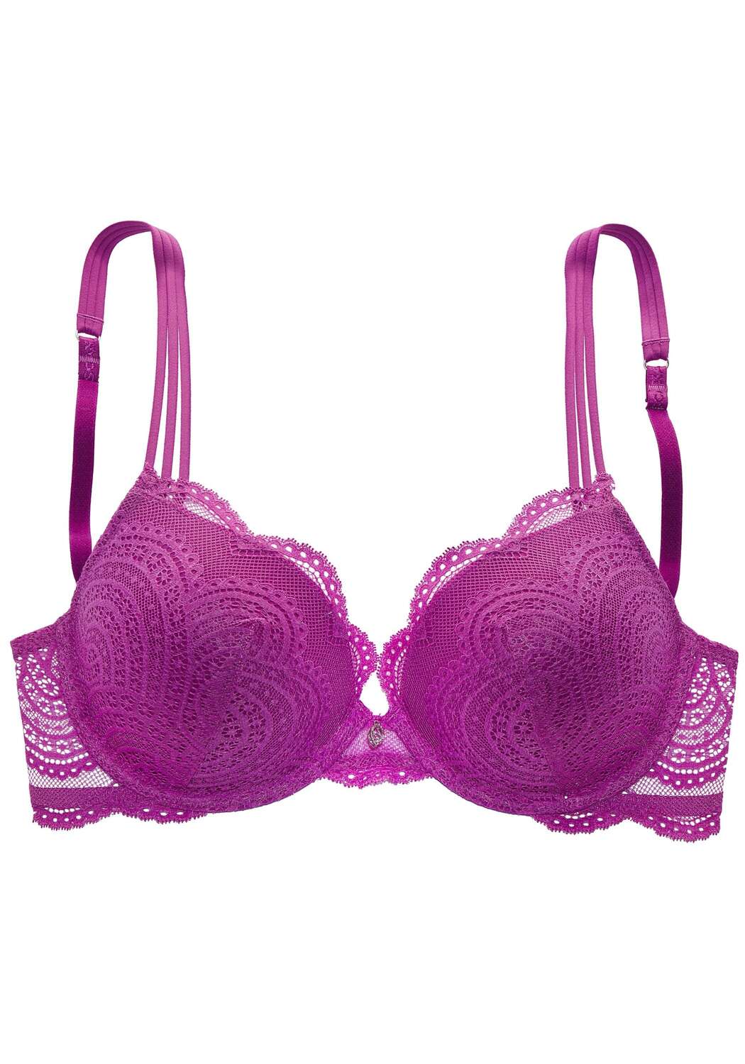 

LASCANA Бюстгальтер пуш-ап в фиолетовом цвете