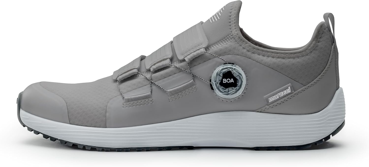 Кроссовки Marucci MXB Trainer BOA для мужчин, белые, бейсбольные тренировочные кроссовки, спортивная обувь для мужчин с системой затяжки BOA L6 для надежной регулируемой посадки, легкие, дышащие и долговечные — фото 2