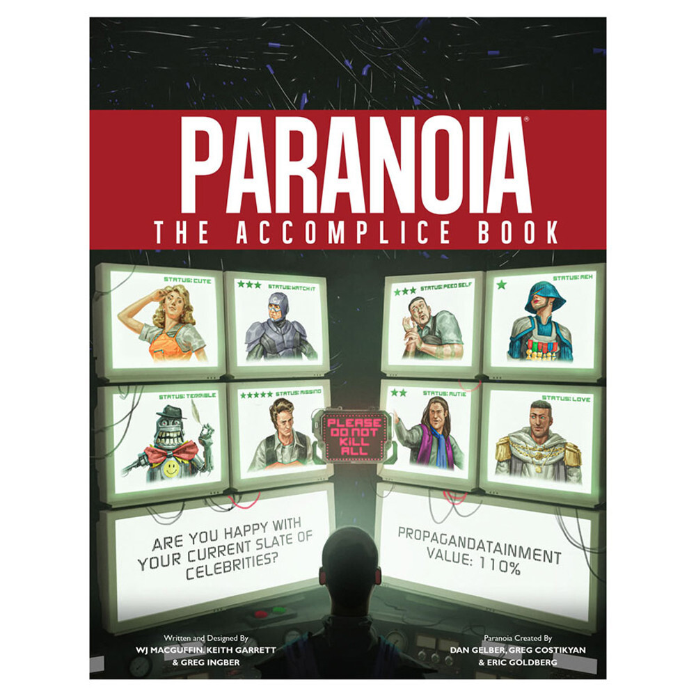 

Ролевая игра Mongoose Publishing Paranoia RPG: The Accomplice Book