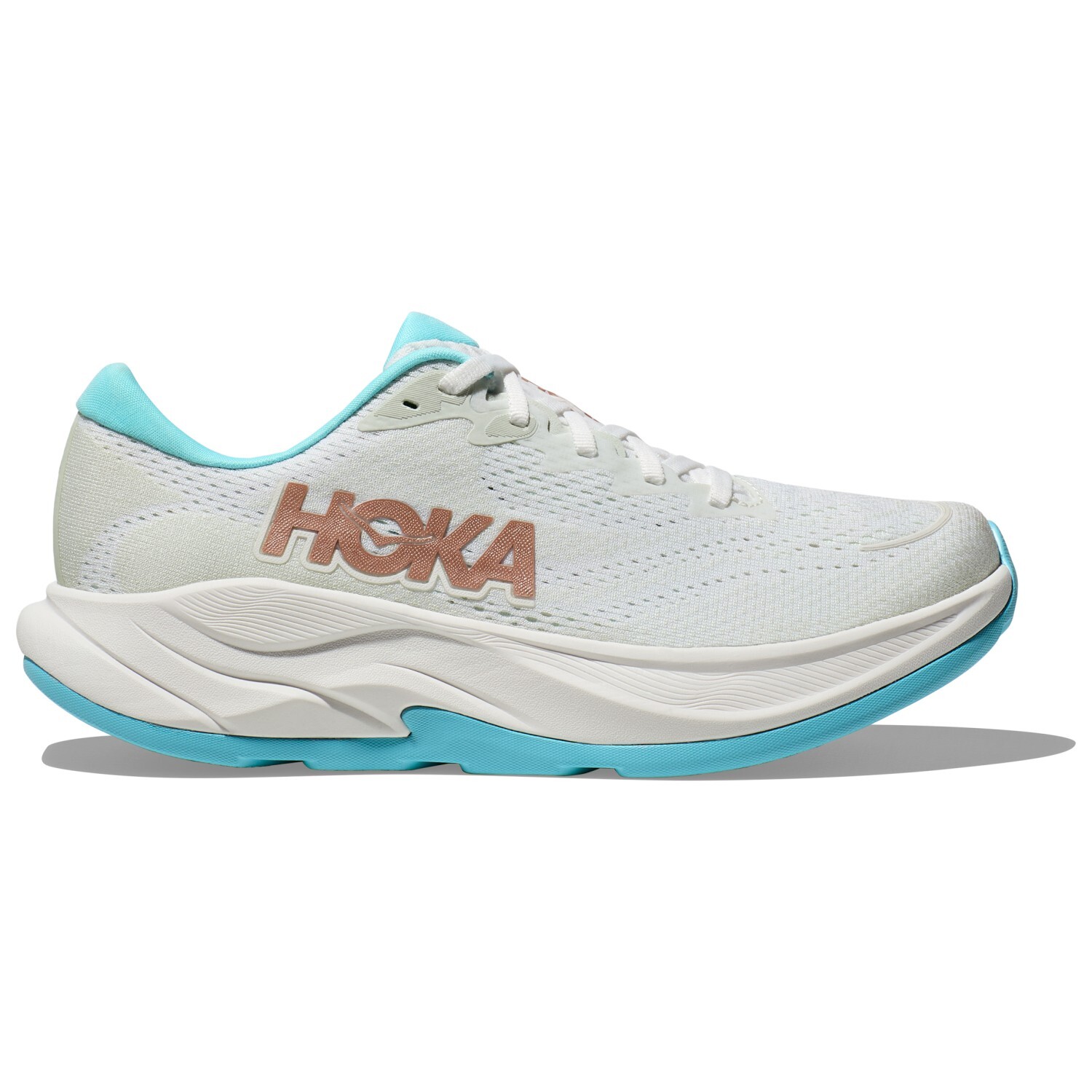 

Кроссовки Hoka Rincon 4, цвет Frost/Rose Gold