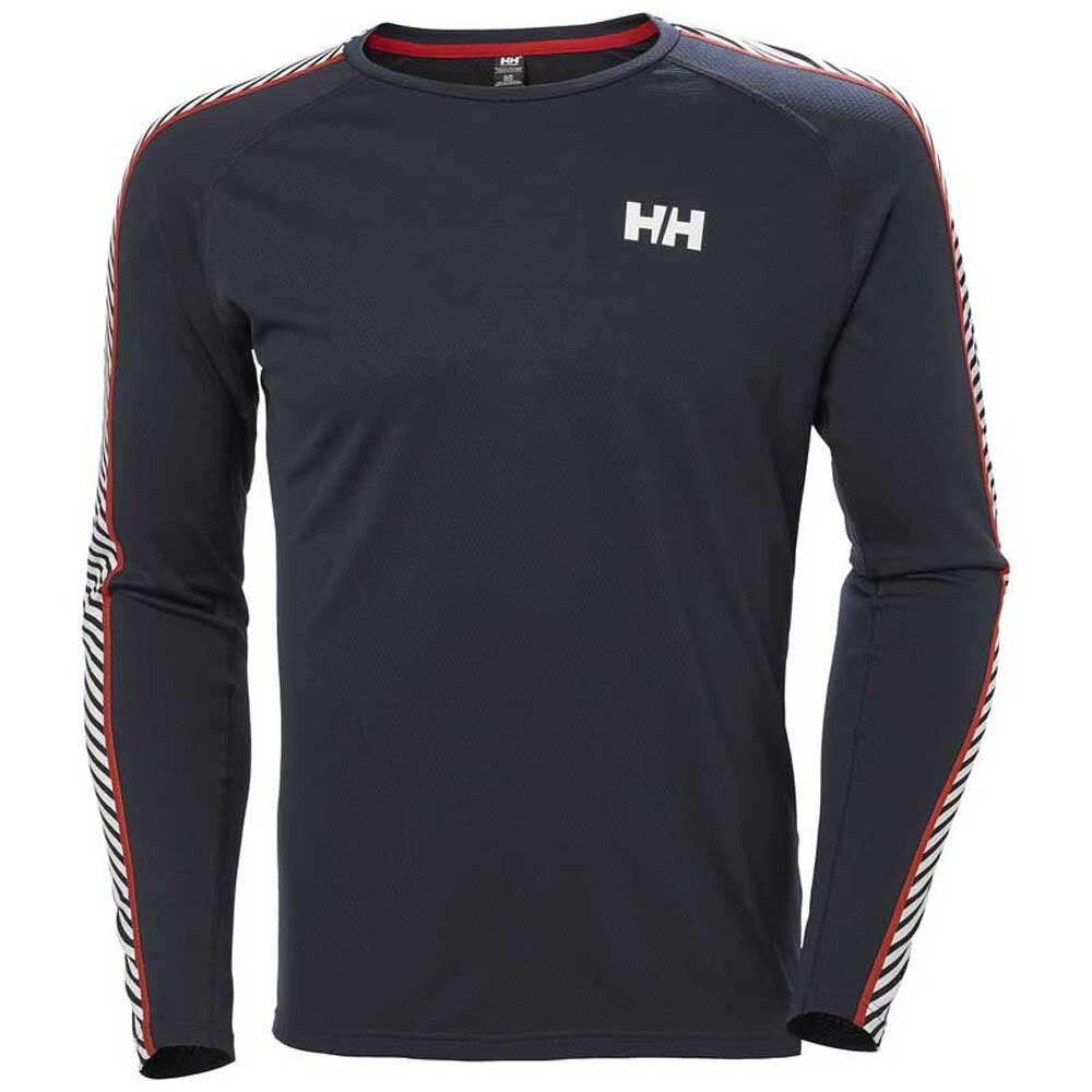 

Базовый слой с длинным рукавом Helly Hansen Lifa Active Stripe Crew, черный