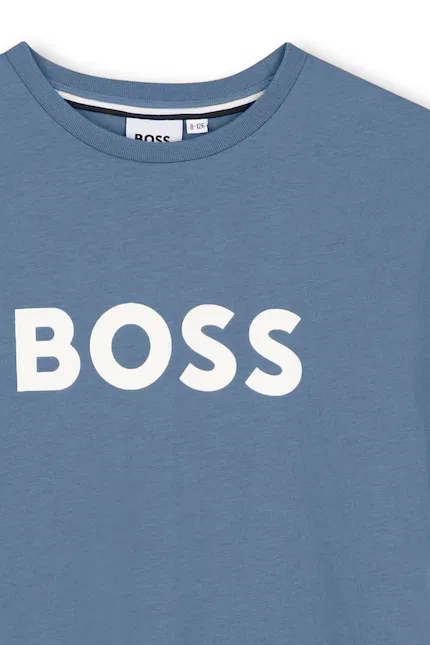 Футболка детская BOSS, фиолетовый — фото 3