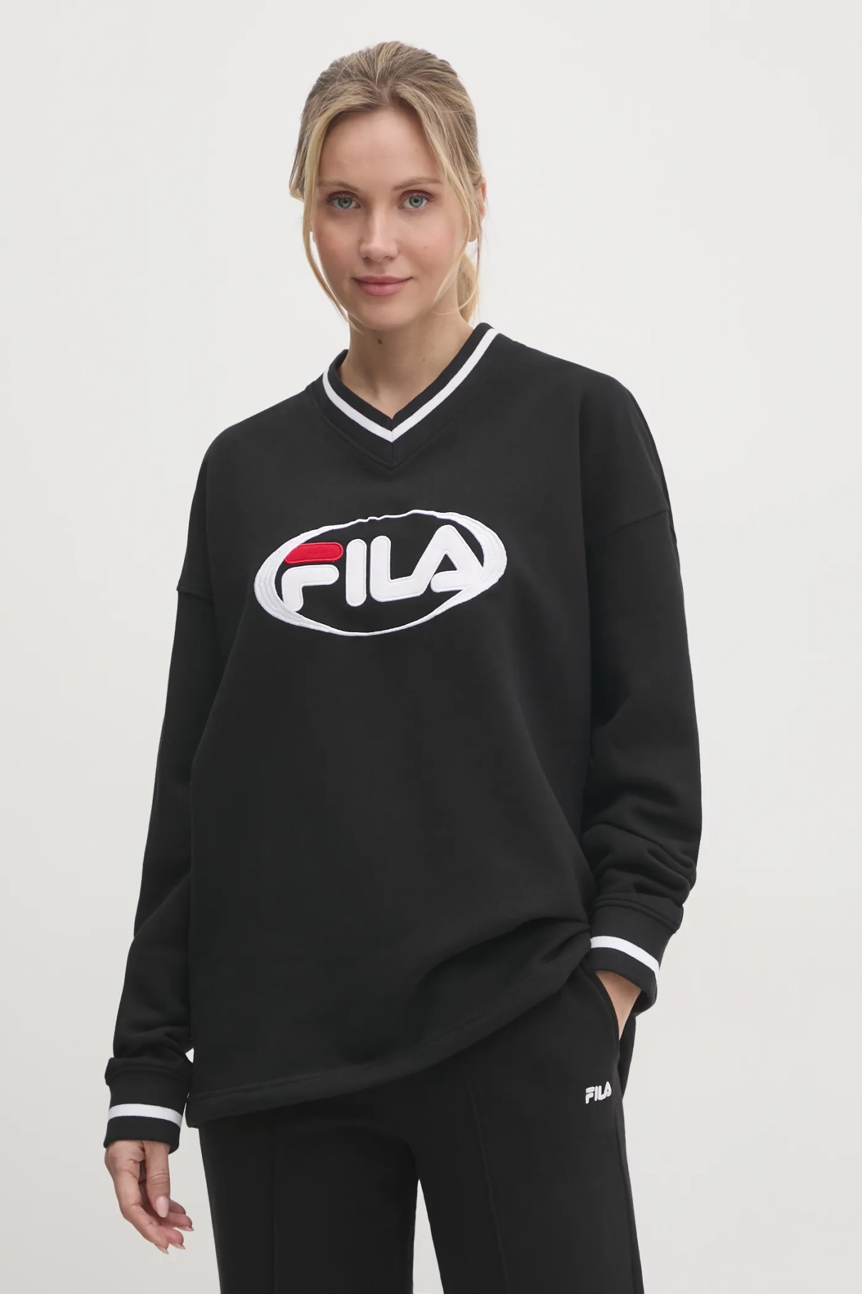 

Толстовка Лангерма Fila, черный