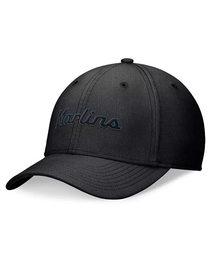 

Мужская черная кепка Miami Marlins Evergreen Performance Flex Hat Nike, черный