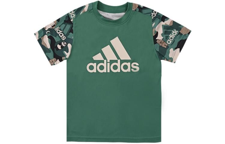 

Детская футболка Adidas, зеленый