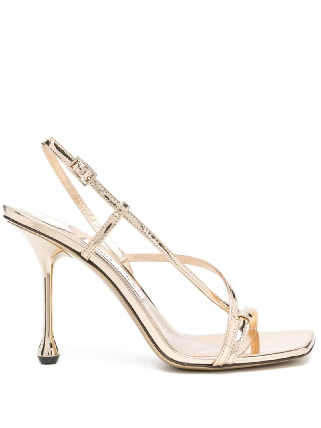 Jimmy Choo босоножки Etana 95, золотистый
