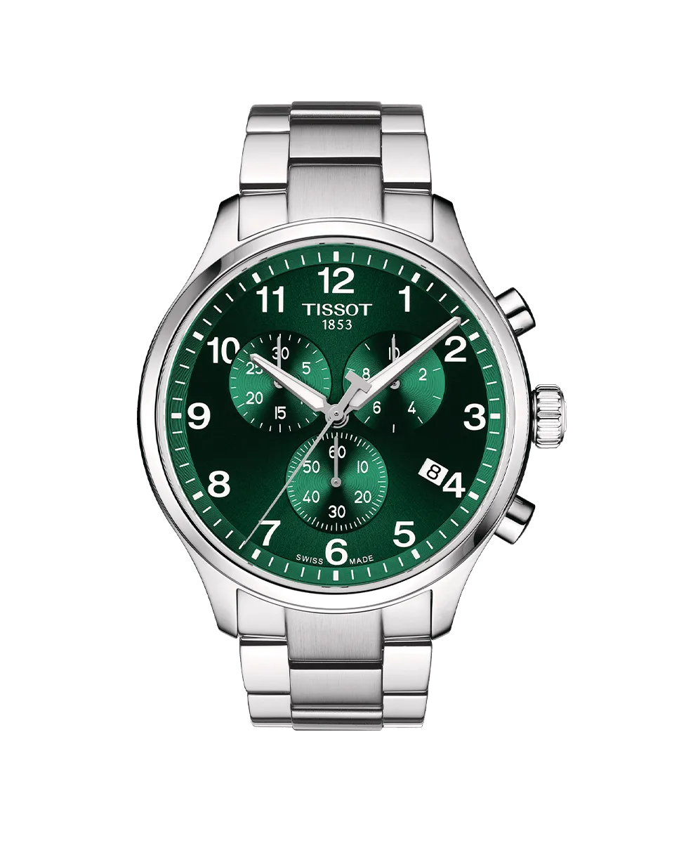 

Мужские часы коллекции Chrono XL в стальном корпусе Tissot, серебряный
