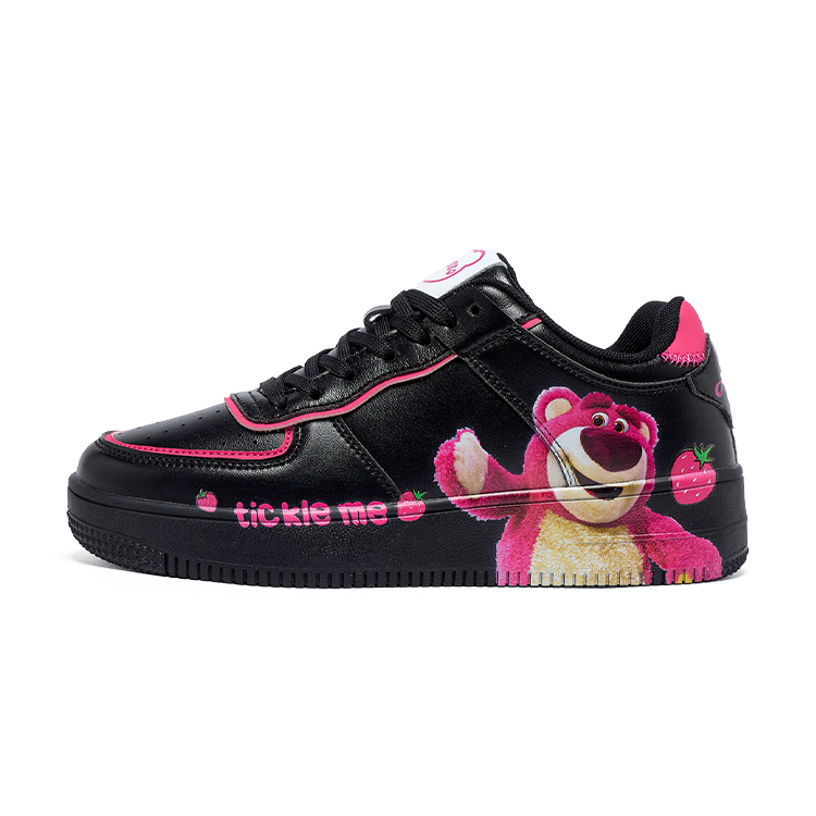 

Lotso Slip Resistant, Abrasion Resistant, Height Increasing Kids' Skateboarding Shoes Teenagers Disney, черный