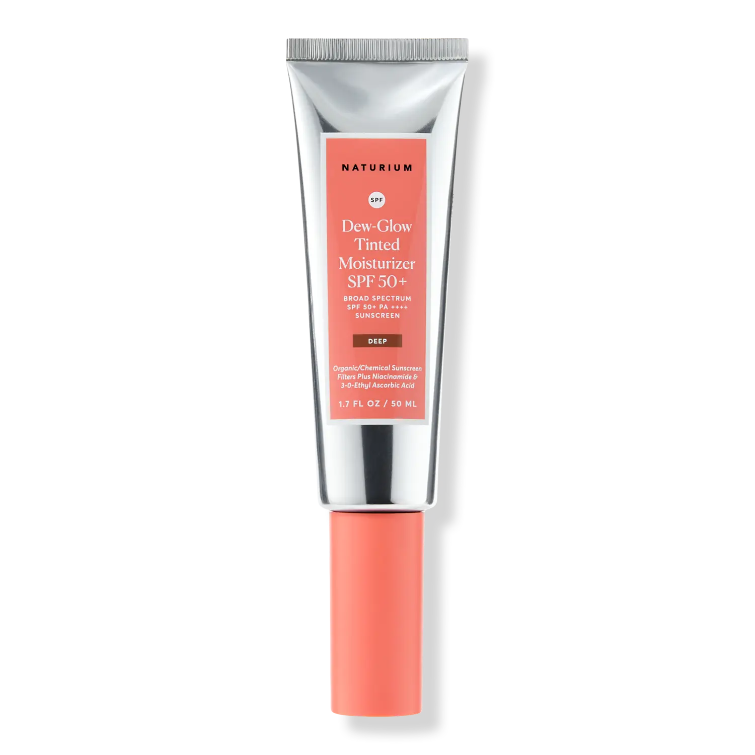 

Увлажняющий тонирующий крем Dew-Glow SPF 50+ Naturium, Deep