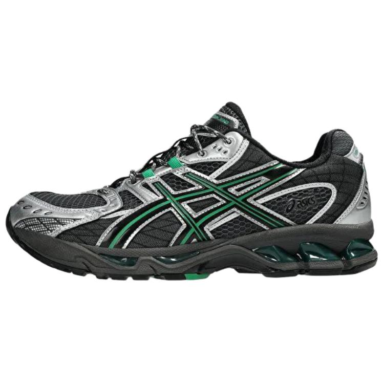 

ASICS GEL Nimbus 10.1 повседневные городские беговые кроссовки unisex black silver green