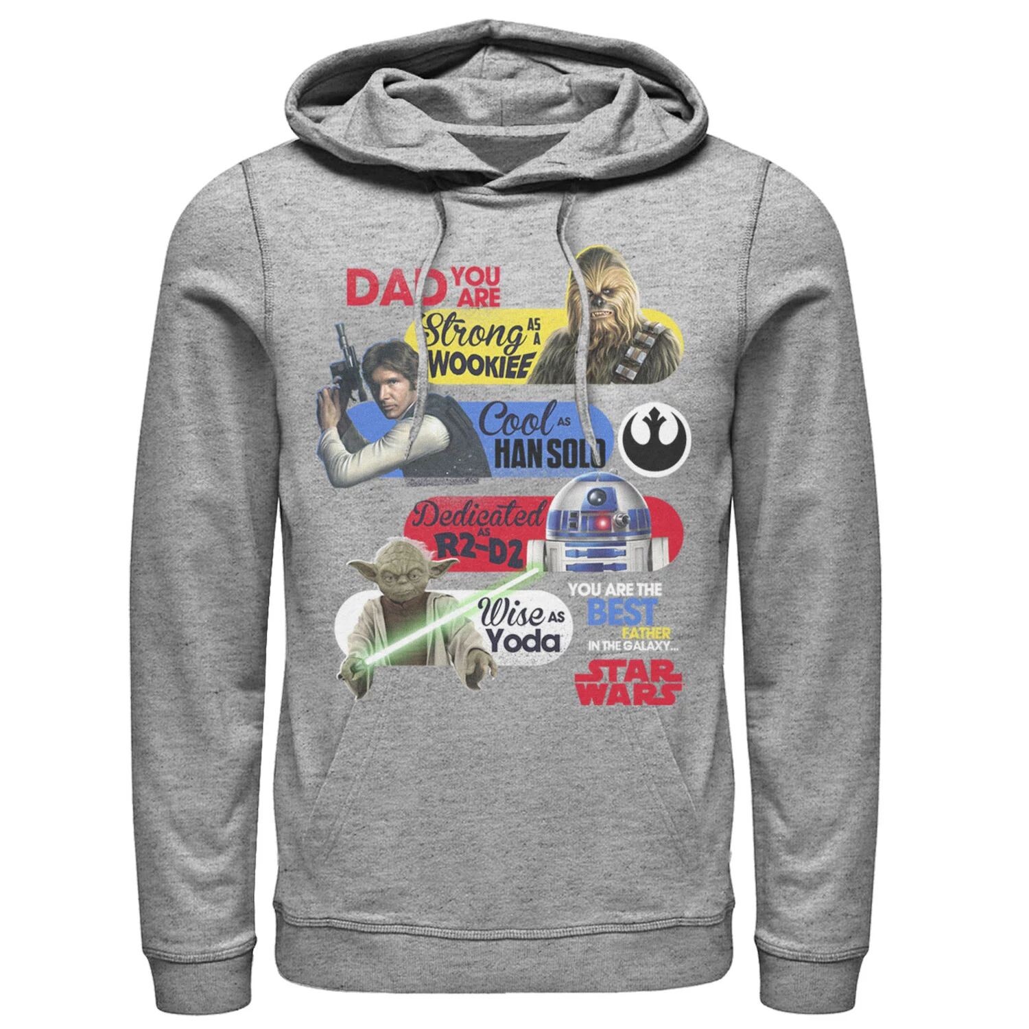 

Мужская толстовка с капюшоном Best Father In The Galaxy Star Wars