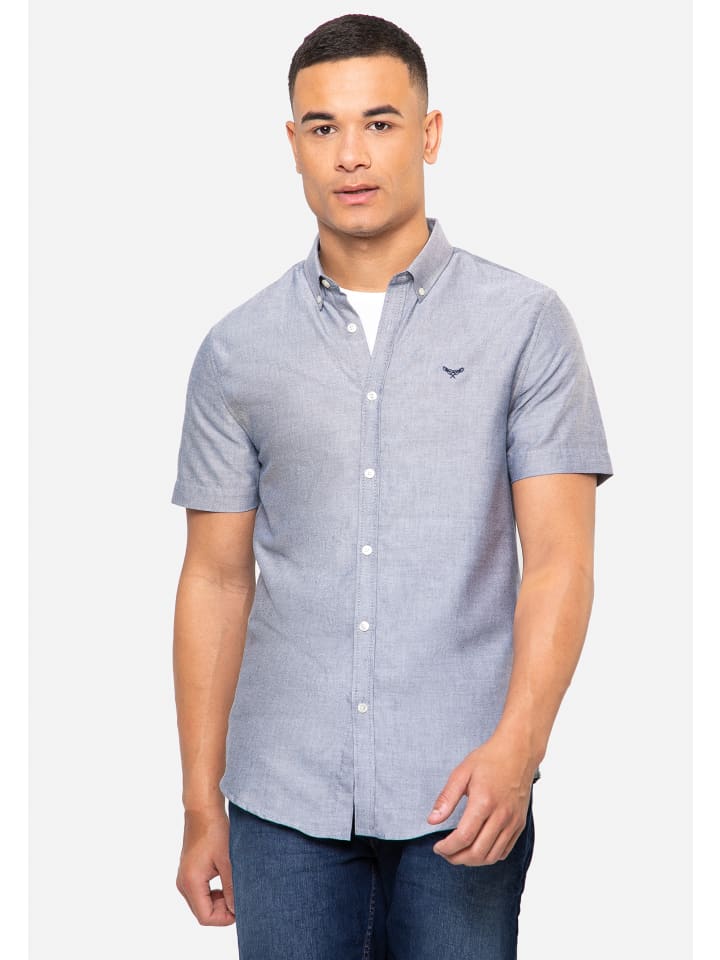 

Рубашка Threadbare, цвет dark denim