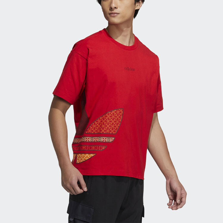 Футболка унисекс красная Adidas Originals, красный — фото 2