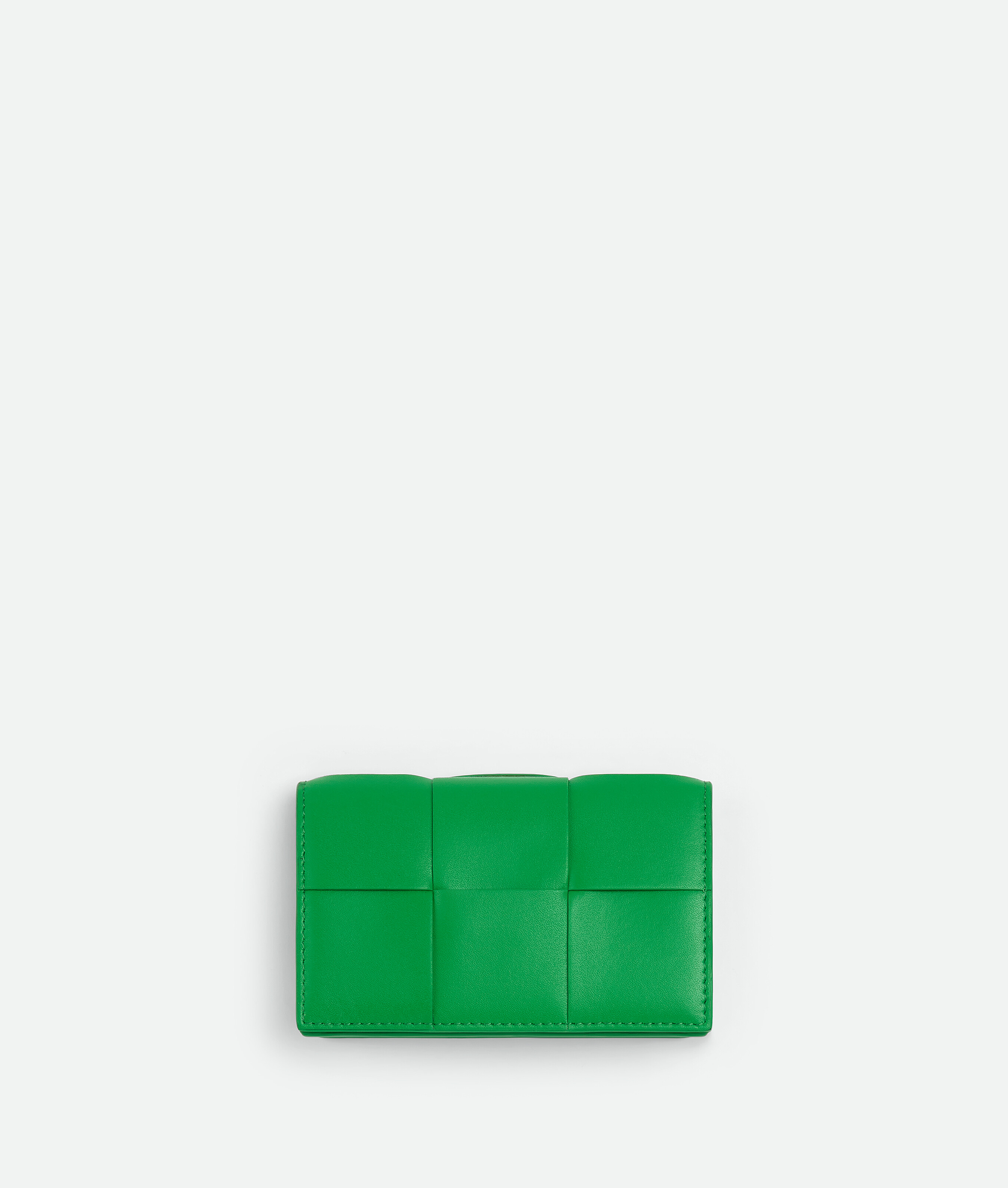 

Кассетный футляр для визиток Bottega Veneta, зеленый