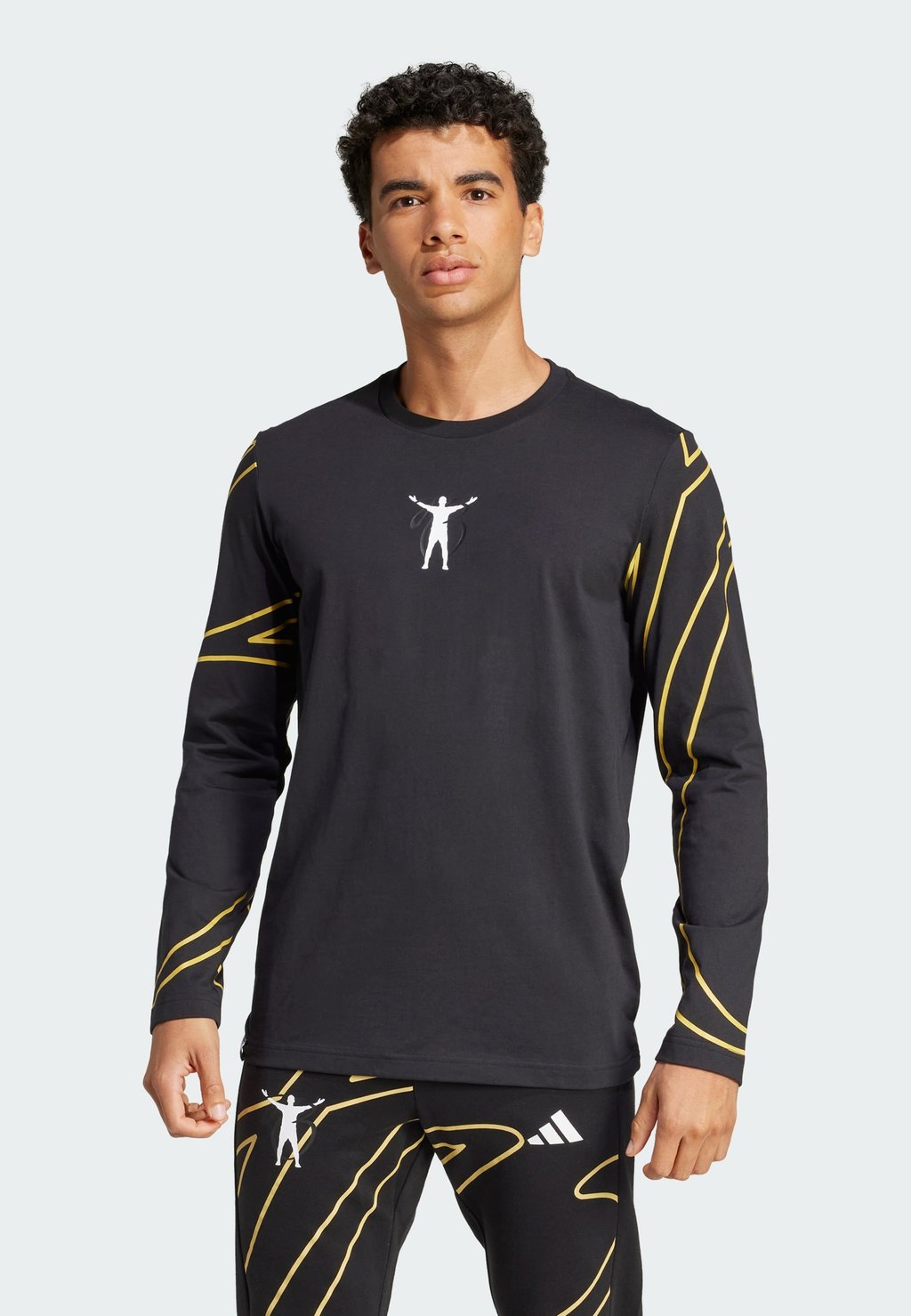 

Футболка JUDE BELLINGHAM CULTUREWEAR LONG SLEEVE Adidas Performance, черный