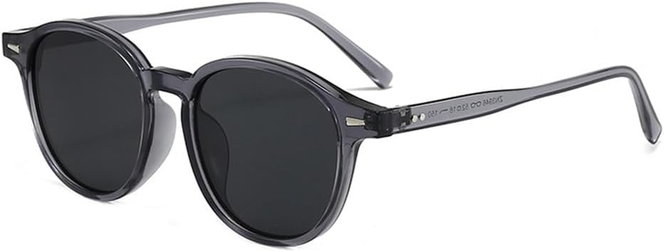 

Солнцезащитные очки в стиле панк с круглыми заклепками для женщин, леопардовый синий, с защитой от УФ-излучения UV400, прозрачные линзы Ocean, для мужчин, для занятий спортом на открытом воздухе, бега и езды generic, Gray Black