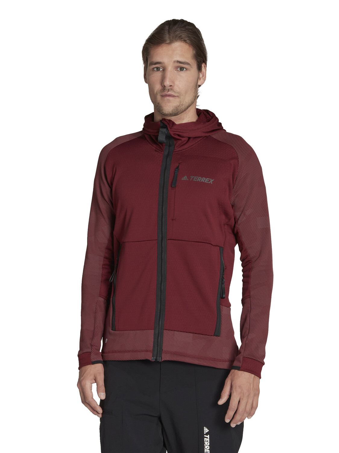 

Толстовка Adidas Performance Terrex Tech Flooce Hooded Hiking Fleece, красный