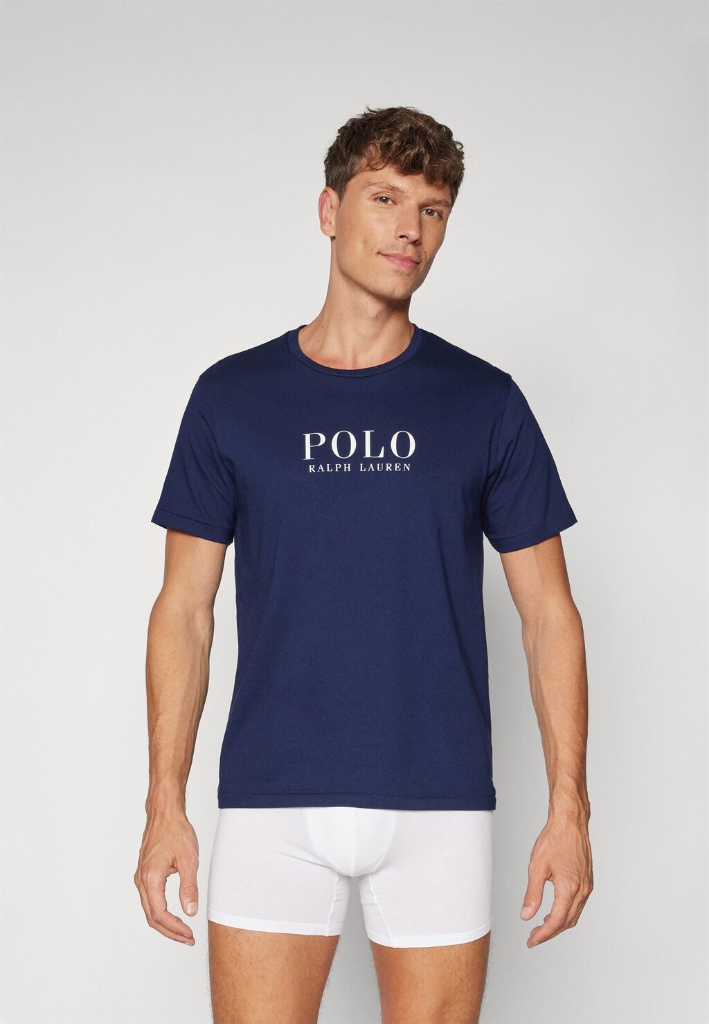 Пижамная футболка CREW SLEEP TOP Ralph Lauren, темно-синий — фото 2