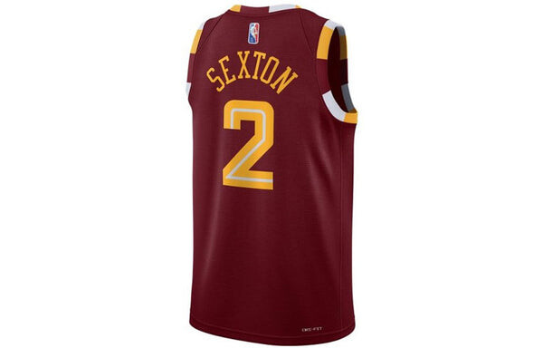 Майка Nike x NBA 75 Cleveland Cavaliers Jerseys 'Collin Sexton 2', красный — фото 2