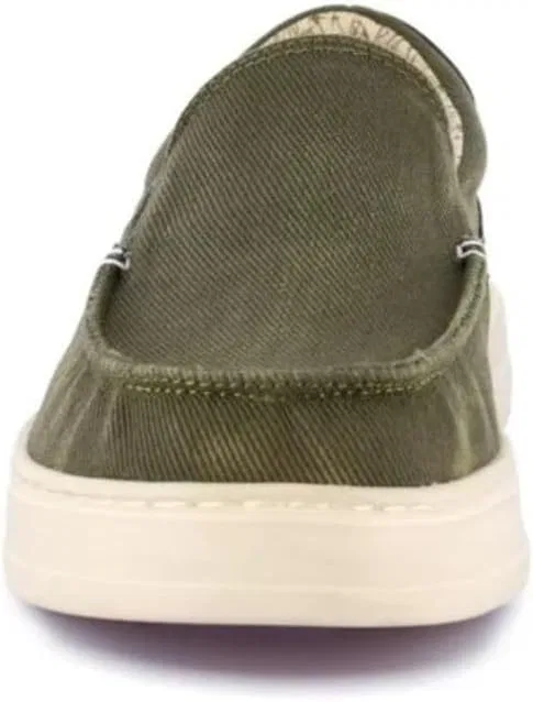 Туфли GRÜNLAND Herrenschuh im Mokassin-Stil, Olive — фото 4