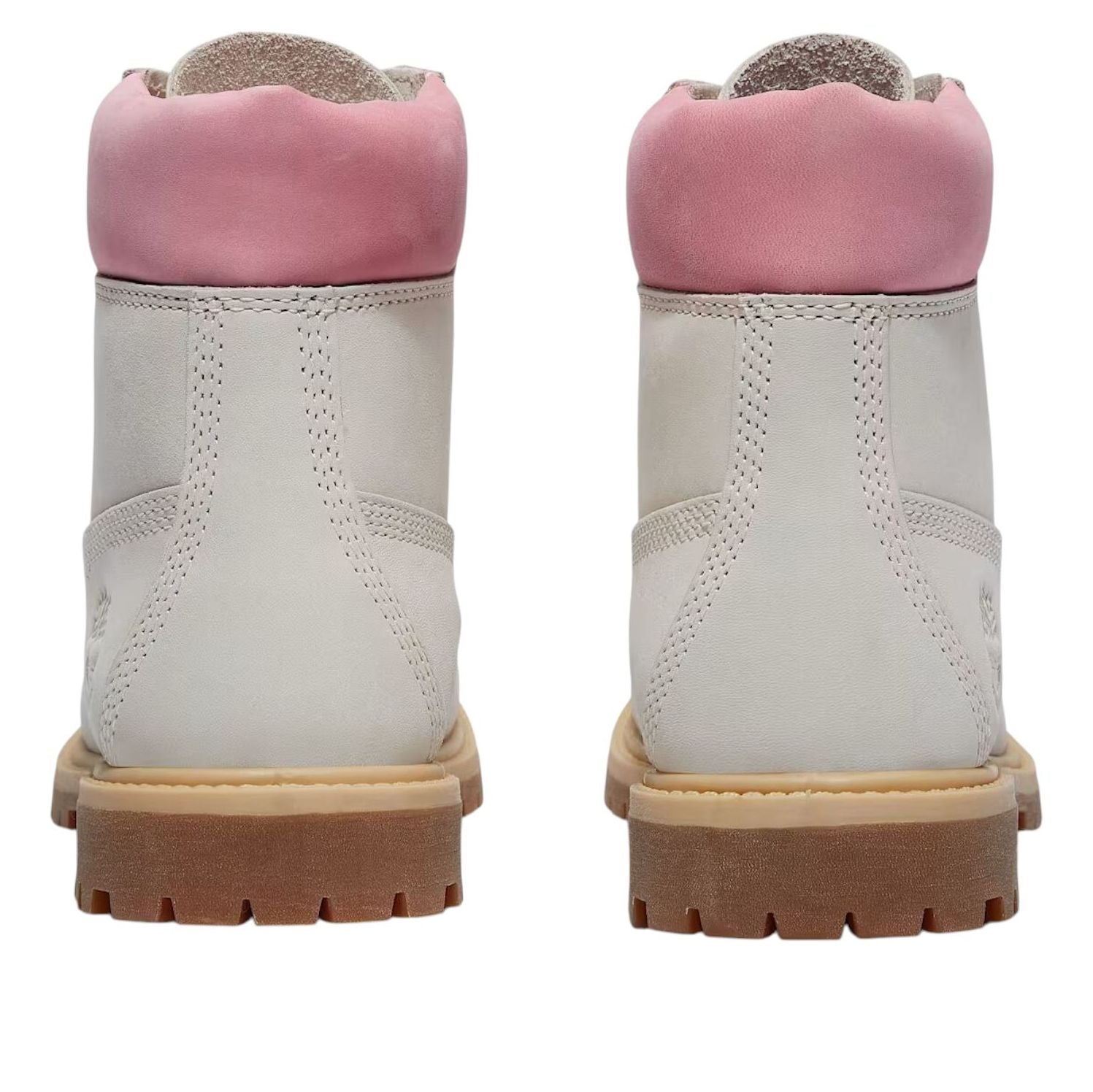 Ботинки (WMNS) Timberland Premium 6-Inch Waterproof Boot 'Natural Nubuck Pink' — фото 4