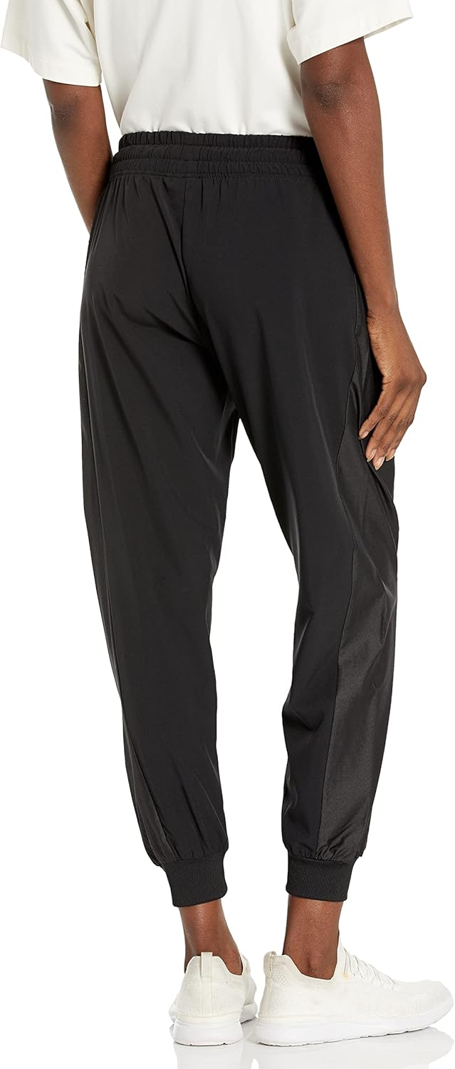 Женские блестящие тканые джоггеры Calvin Klein, Black — фото 3