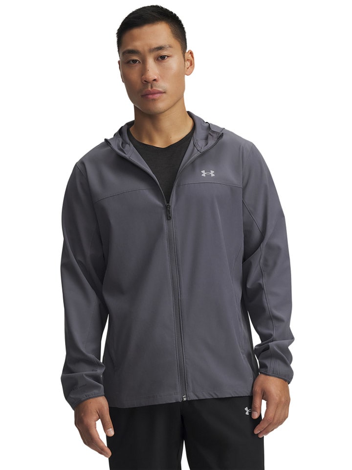 

Under Armour Беговая куртка серого цвета