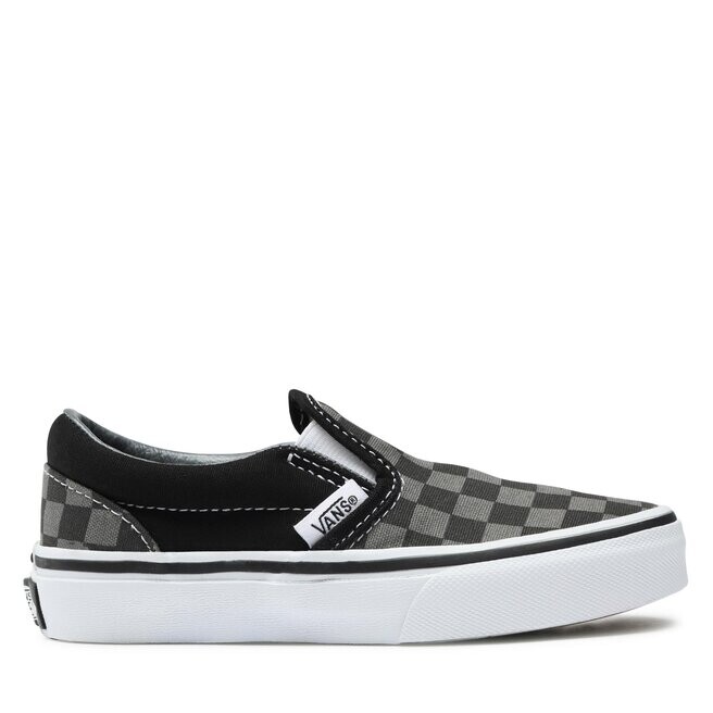 

Кроссовки Vans Uy Classic Slip-On VN000ZBUEO01 (Checkerboard) Blk/Pewter, черный