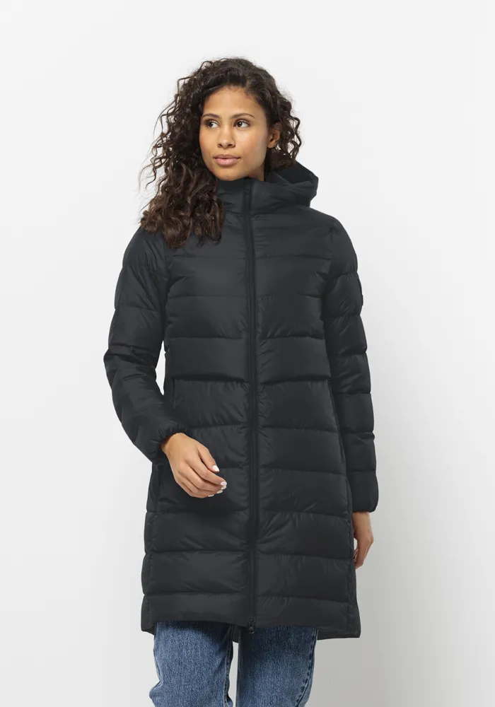 

Пуховик Jack Wolfskin "LENAUPLATZ COAT W", цвет Phantom