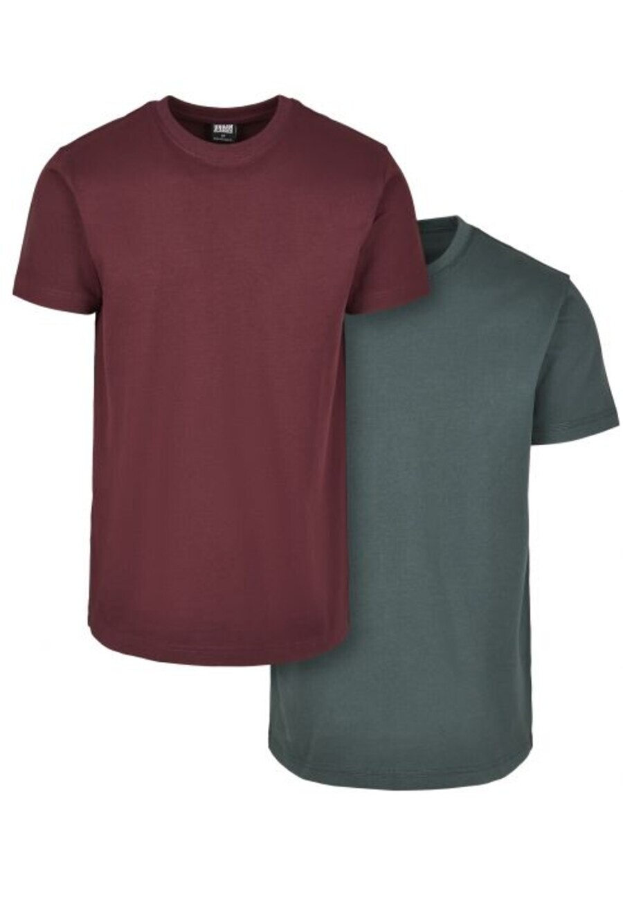 

Футболка Urban Classics, цвет Khaki/Bordeaux
