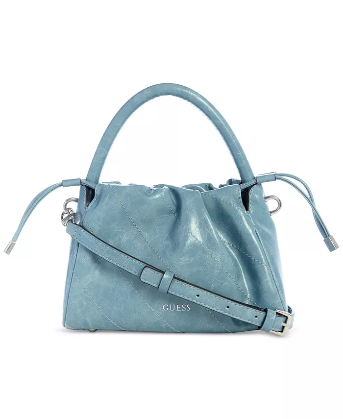 

Эми Кроссбоди на шнурке GUESS, серый