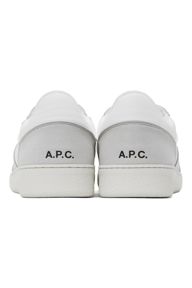 Простые кроссовки A.P.C., белый — фото 2