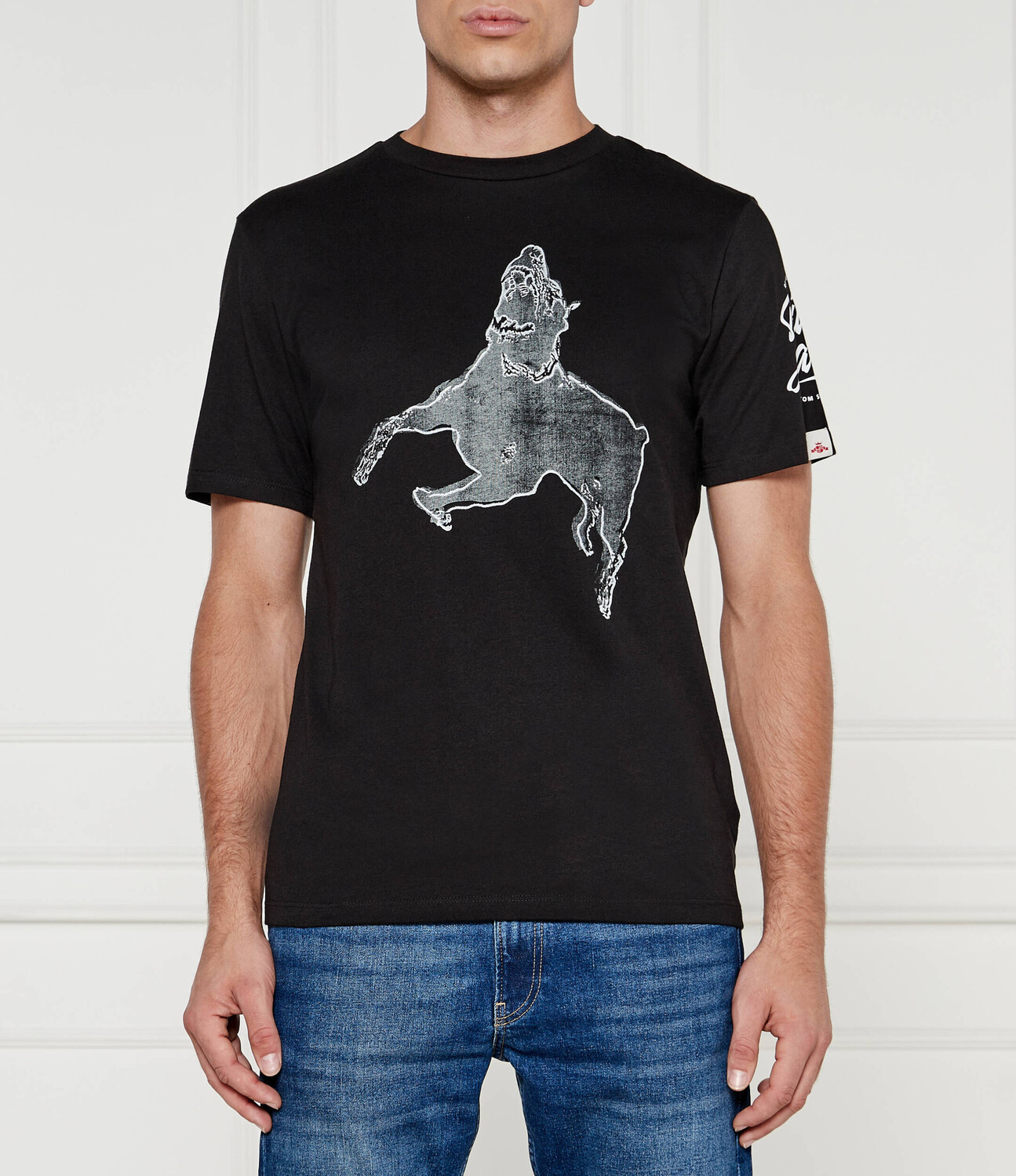 

Футболка Replay Regular Fit, черный