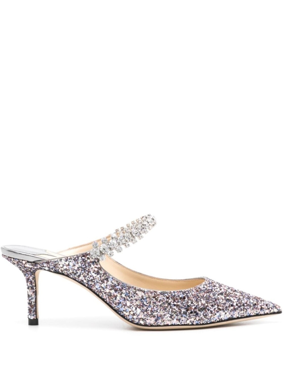 

Jimmy Choo мюли Bling 65 с блестками, розовый