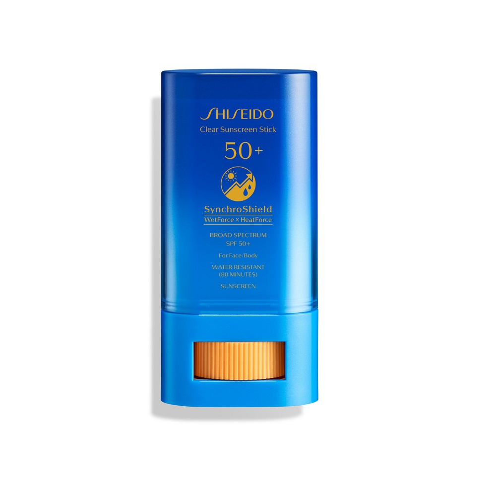 

Солнцезащитный карандаш clear sunscreen stick spf50+ Shiseido, вес 20 гр.